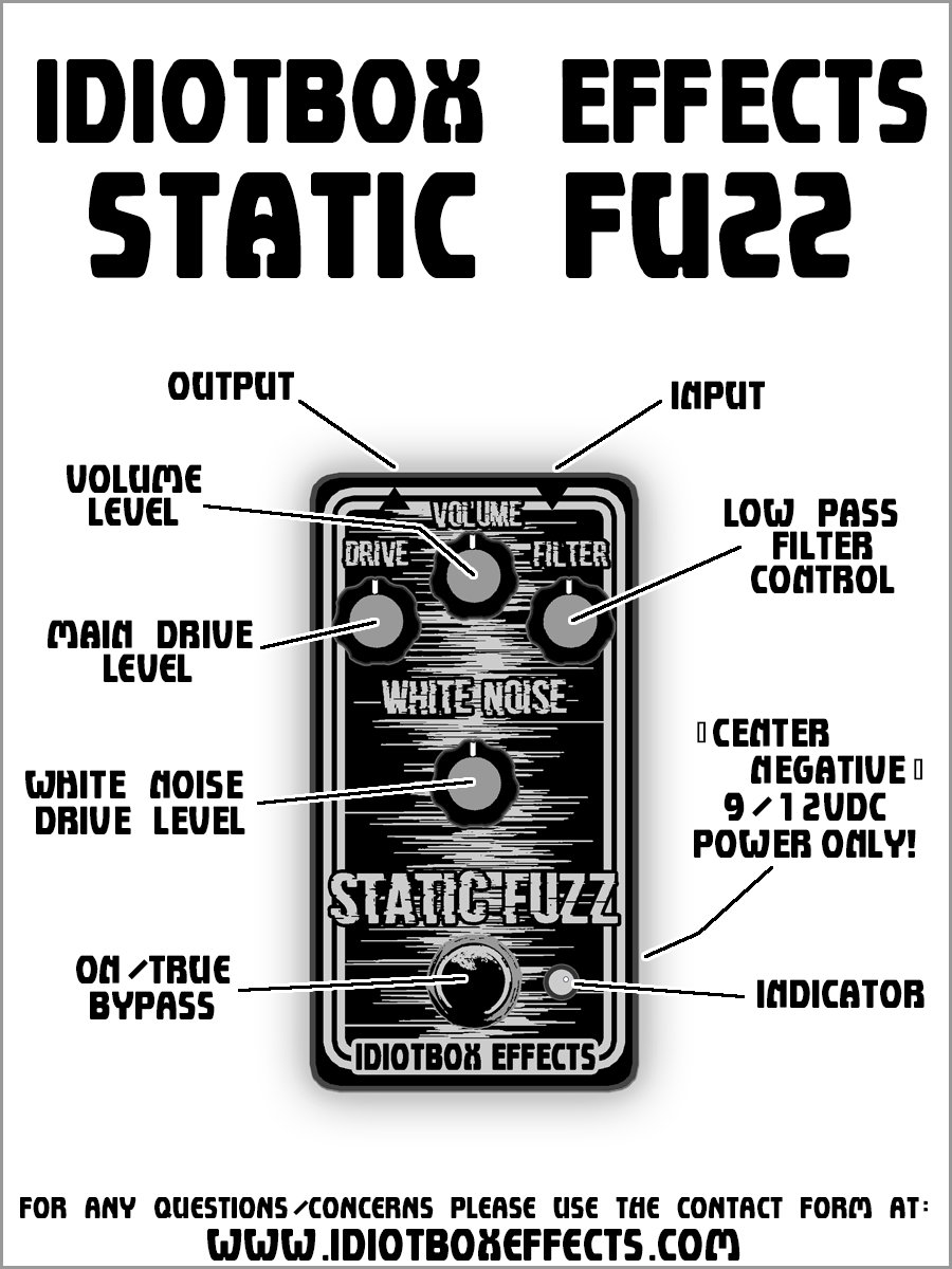 Static Fuzz | IdiotBox Effects Static Fuzz | IdiotBox Effects